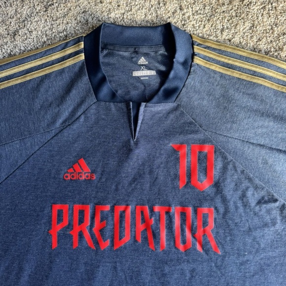 Adidas Predator Jersey - Blue and Gold - Picture 2 of 6